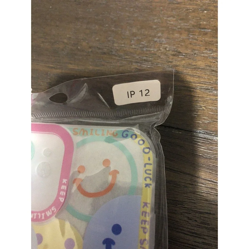 iPhone 12 Protective Back Silicone Case Keep Smiling-Good Luck